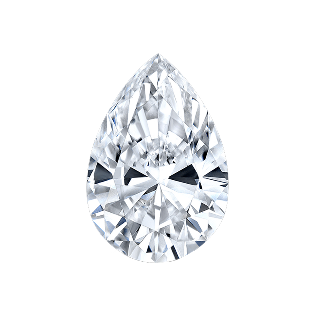 Daphnis Three Stones Engagement Ring Pear•Yellow Gold