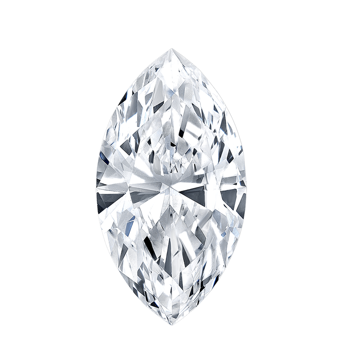 Dia Solitaire Engagement Ring Marquise•White Gold
