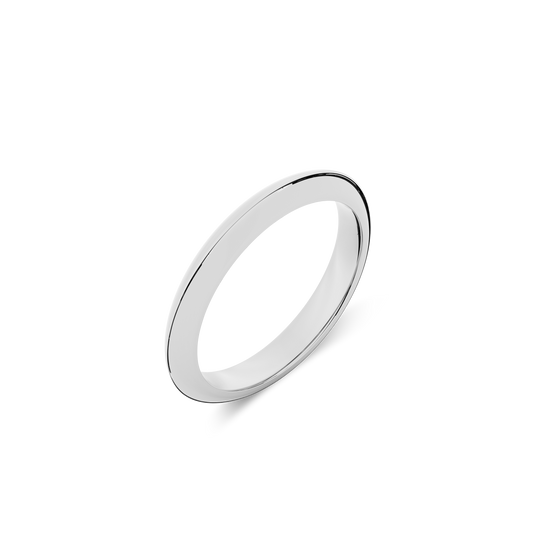 14KWhite Gold Classic Wedding band