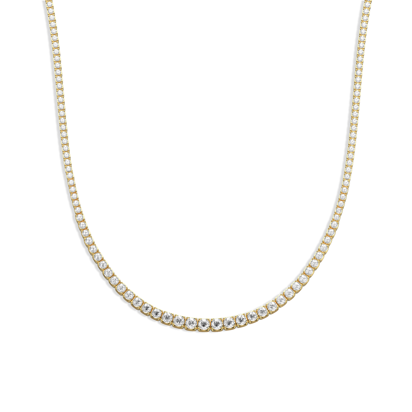 Nova Graduated Tennis Necklace LGDN003