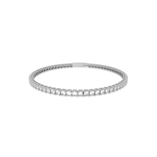 18K White Gold Nova Tennis Bracelet in 3CT LGDB001
