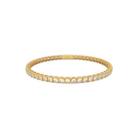 18K Yellow Gold Nova Tennis Bracelet in 5CT LGDB001