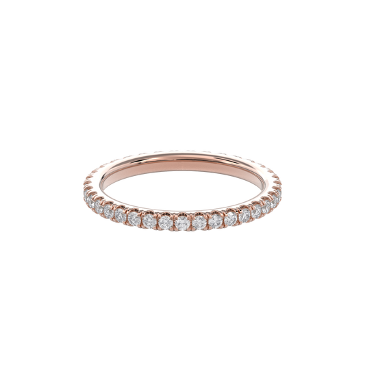 Wedding Bands Enternity Band 1.8mm•Rose Gold