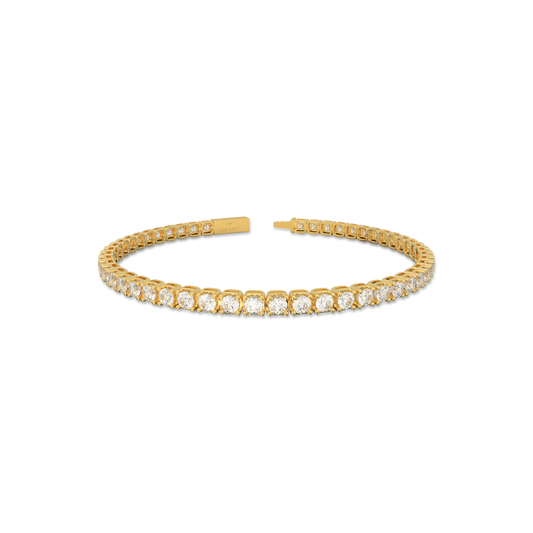 18K Yellow Gold Nova Tennis Bracelet in 5CT LGDB001