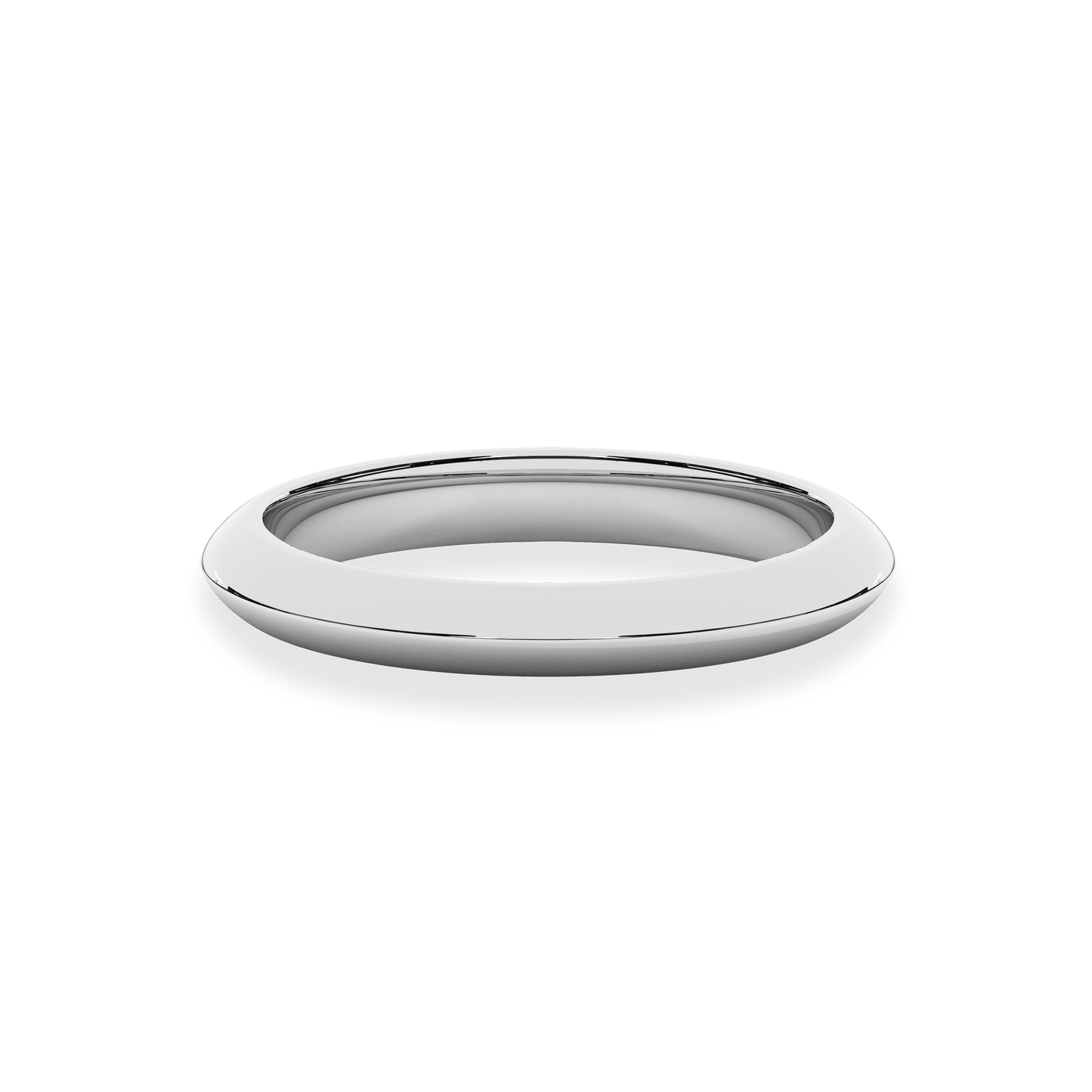 14KWhite Gold Classic Wedding band