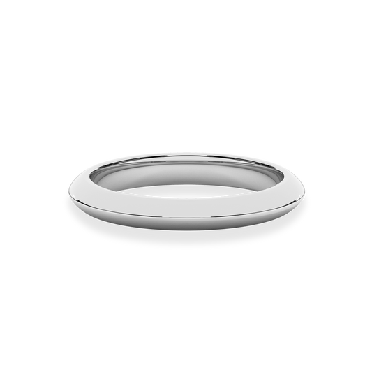 14KWhite Gold Classic Wedding band