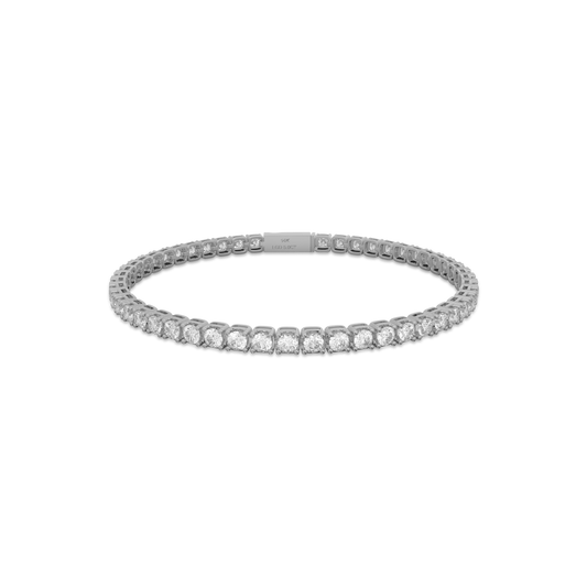 18K White Gold Nova Tennis Bracelet in 5CT LGDB001