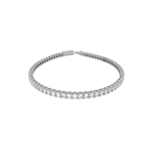 18K White Gold Nova Tennis Bracelet in 3CT LGDB001
