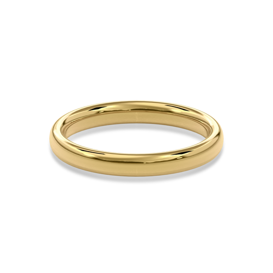 Wedding Bands Round Band 3.3mm•Yellow Gold